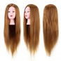 New Long Hair Salon Training Head Model Practice Mannequin with Clamp New LY
