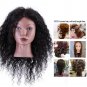 New Long Hair Salon Training Head Model Practice Mannequin with Clamp New LY