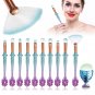 11Pcs Lucky Fish Decor Makeup Powder Eye Shadow Blending Brush Set Cosmetic Tool