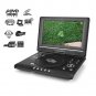 9.8" Media DVD Player Game Swivel Screen LCD TV FM Radio Receiver Car Adapter
