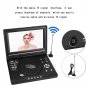 9.8" Media DVD Player Game Swivel Screen LCD TV FM Radio Receiver Car Adapter