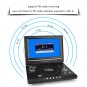 9.8" Media DVD Player Game Swivel Screen LCD TV FM Radio Receiver Car Adapter