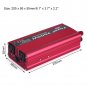 2000W 1500W Car LED Power Inverter Converter DC 12V to AC 110V 230V Socket Clamp