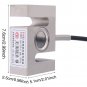 S TYPE Load Cell Scale Sensor Weighting Sensor 1000kg/2204lb with Cable Hot