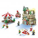 JJRC 1003 1595Pcs Christmas Building Block Educational Kids Toy Set Xmas Gift