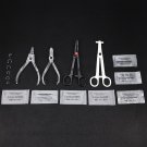 Pro Ear Lip Naval Tongue Belly Body Piercing Forcep Septum Nose Jewelry Kit