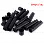 100PCS 5ml Clear Black White Empty lipstick Lip Balm Container Tube +Caps