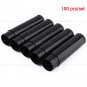 100PCS 5ml Clear Black White Empty lipstick Lip Balm Container Tube +Caps