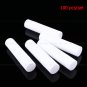 100PCS 5ml Clear Black White Empty lipstick Lip Balm Container Tube +Caps