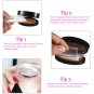 3 Types Brow Stamp Seal Mineral Powder Eyebrow Shadow Definition Makeup Beauty
