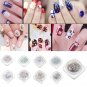 Mirror Powder Chrome Effect Nail Art Pigment 6 Colours Nails Chameleon Dust