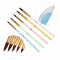 UV Gel Gradient Painting Pen Drawing Brush Wooden Handle Manicure Nail Art Tool