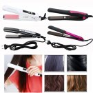 Heating Ceramic Hair Straightener Straightening Flat Iron Hair Styling Set