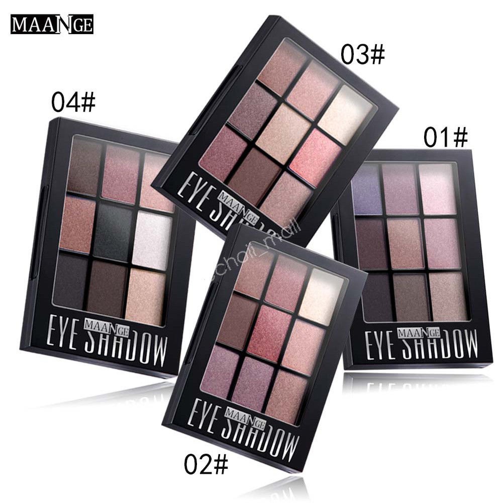 New Pro Rose Gold Eyeshadow 9 Colors Matte Eyeshadow Palette Cosmetics