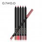 Women Waterproof Lipstick Lip Liner Matte Lipliner Pencil Lip Pen Set 12 Colors