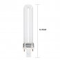4/1X 12W LED Nail Dryer UV Lamp Environmental Protection Manicure Light Bulb Hot