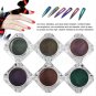 6 Colors Chameleon Mirror Chrome Effect Nail Art Powder Manicure Pigment Glitter