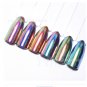 6 Colors Chameleon Mirror Chrome Effect Nail Art Powder Manicure Pigment Glitter