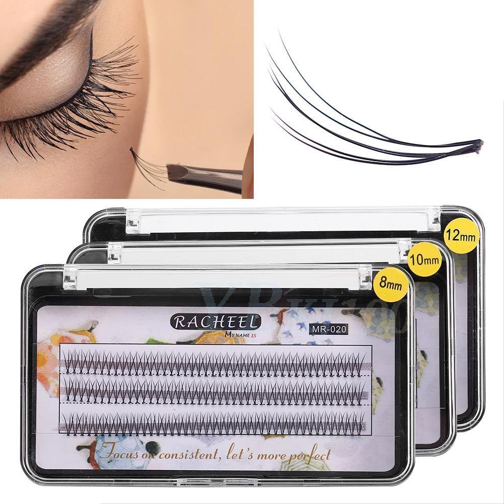 New Natural Long Black Individual False Eyelashes Eye Lash Extension Makeup Tool