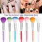 7Colors Nail Art Gel Design Brush PaInting Polish Brush Dotting Drawing Tool Set