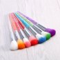 7Colors Nail Art Gel Design Brush PaInting Polish Brush Dotting Drawing Tool Set