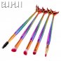 Blush Make Up Diamond Brushes Foundation Fish Tail Rainbow Cosmetic Brush