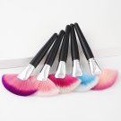 Pro Fan Shape Foundation Makeup Powder Eyeshadow Blush Brush Beauty Tool