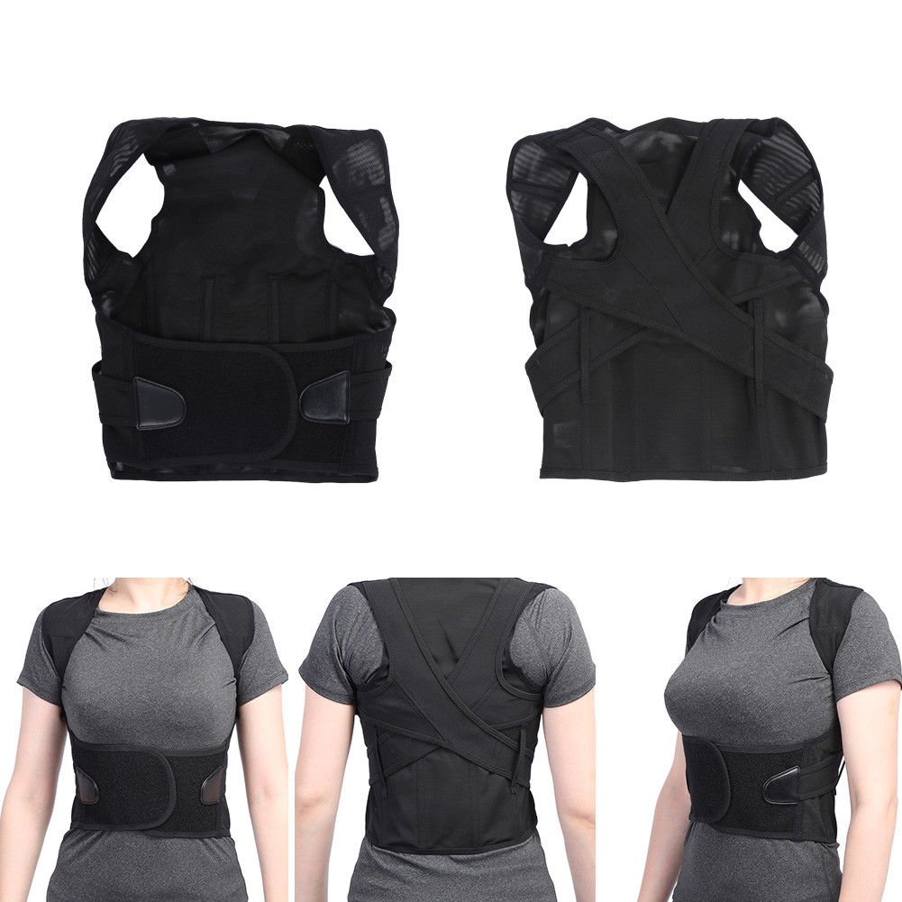 Posture Corrector Back Shoulder Lumbar Correction Belt Humpback Correct S-XXXL