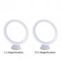 USB 5/7X Magnification LED Lighted Stand Cosmetic Vanity Mirror 360° Rotation MZ