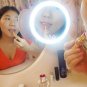 USB 5/7X Magnification LED Lighted Stand Cosmetic Vanity Mirror 360° Rotation MZ