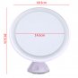 USB 5/7X Magnification LED Lighted Stand Cosmetic Vanity Mirror 360° Rotation MZ