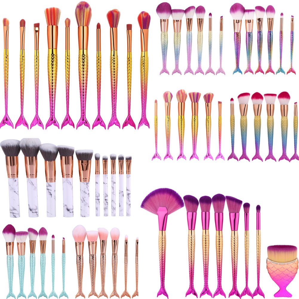 NEW Makeup Brushes Set Foundation Eyeshadow Cosmetic Brushes Kit Tool