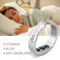 ANTI SNORE RING Stop Snoring Acupressure Sleep Aid 3 Sizes Clip Nasal Dilator