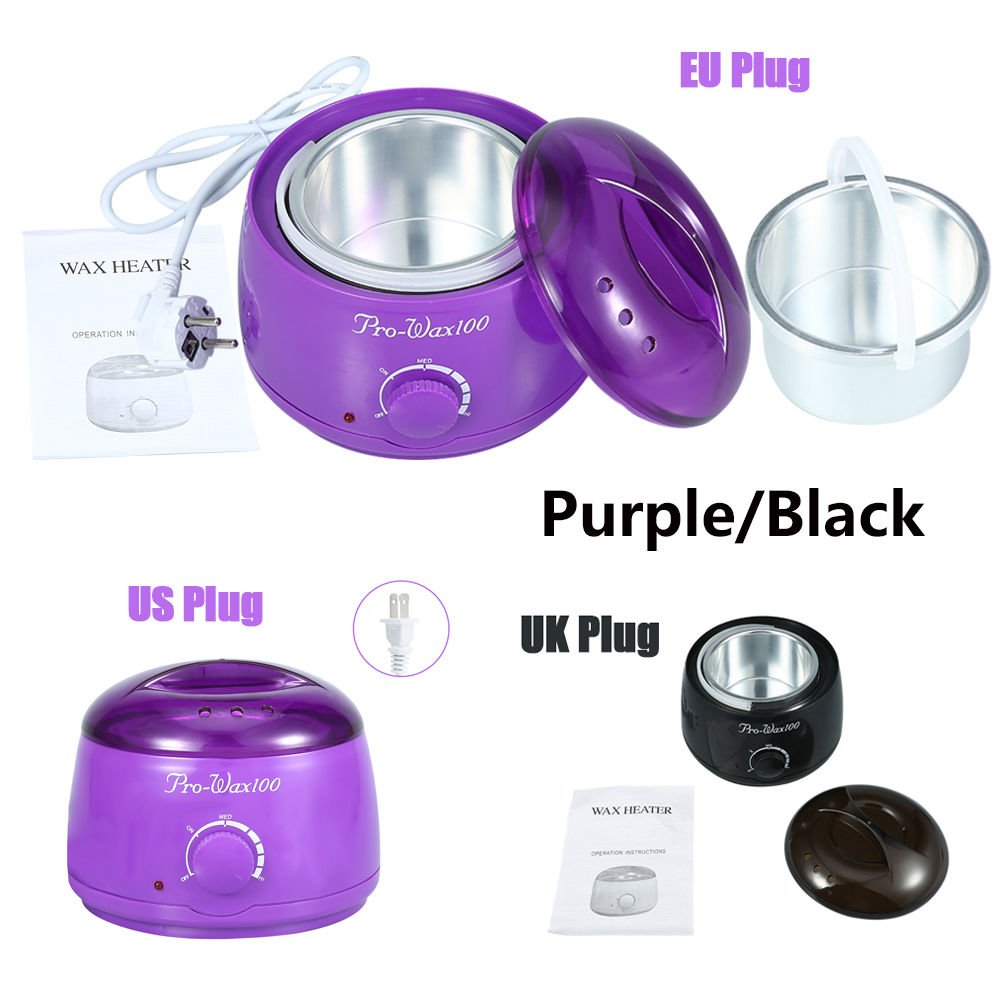 Professional Hard Wax Beans Hot Wax Warmer Heater Machine For Hair Removal set