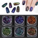 Decor Nail Art Glitter Irregular Pigment Flakes Sequins Magic Mirror Powder