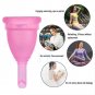 Menstrual Cup Reusable Silicone Period Soft Medical Cups Large Size Long Stem