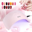 SUN9c Nail Dryers 24W Pro UV LED Lamp Nail Dryer Polish Machine Manicure LY