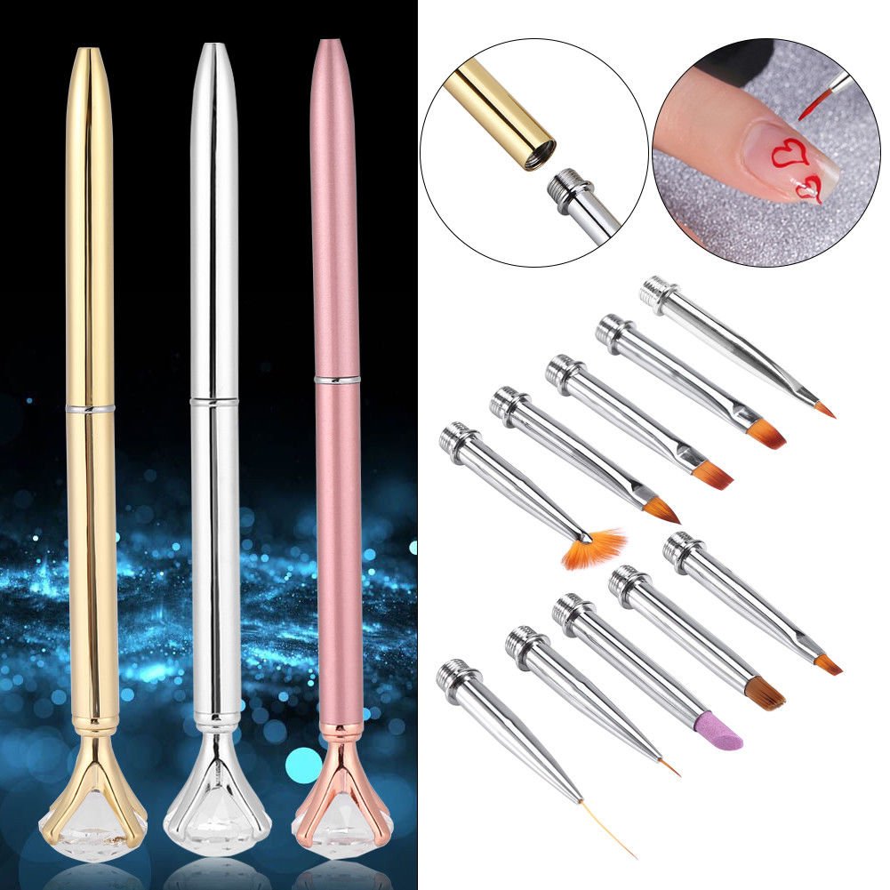 Multi Design Nail Brush Set Gradient Dotting Liner Painting Gel Polish Brush Pen