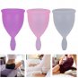 Durable Women Reusable Silicone Menstrual Cup Period Soft Medical Diva Cups
