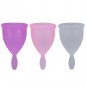 Durable Women Reusable Silicone Menstrual Cup Period Soft Medical Diva Cups