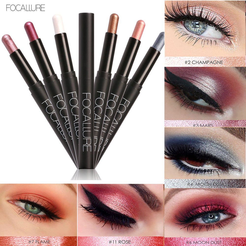 Eye Shadow Lip Liner Eyeliner Pen Pencil Cosmetic Makeup Shimmer