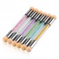Nail Art UV Gel Liner Painting Gradient Brush Pen Cat Eye Rhinestone Manicure