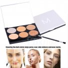 6 Colors Professional Salon Party Concealer Contour Face Cream Makeup Palette