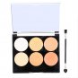 6 Colors Professional Salon Party Concealer Contour Face Cream Makeup Palette