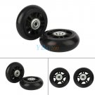 2 PCS Rubber Luggage Suitcase Wheels Replacement Axles Repair OD 40/45/50/70mm