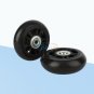 2 PCS Rubber Luggage Suitcase Wheels Replacement Axles Repair OD 40/45/50/70mm