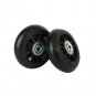 2 PCS Rubber Luggage Suitcase Wheels Replacement Axles Repair OD 40/45/50/70mm