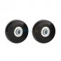 2 PCS Rubber Luggage Suitcase Wheels Replacement Axles Repair OD 40/45/50/70mm