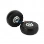 2 PCS Rubber Luggage Suitcase Wheels Replacement Axles Repair OD 40/45/50/70mm