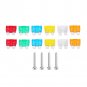 Car 12 Way Circuit Blade Fuse Box Standard ATO ATC Block Holder w/ PC Terminal